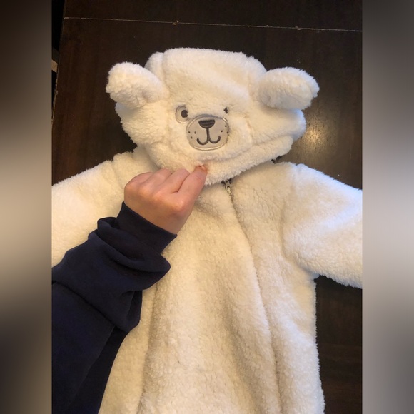 Little Me Bear Suit - 0-3 Months - Picture 3 of 3